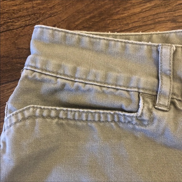 Tommy Hilfiger Womens Shorts Size 4 Green 4” Inseam Flat Front Pockets - Picture 6 of 9